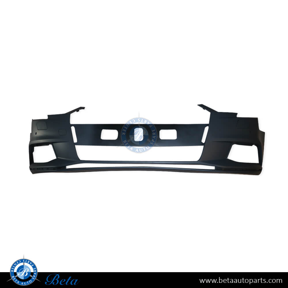 Front Bumper with PDC with Washer Sedan for Audi A3 2017-2019 models, Part Number 8V5807065T Front Bumper with PDC with Washer Sedan for Audi A3 2017-2019 models, Part Number 8V5807065T